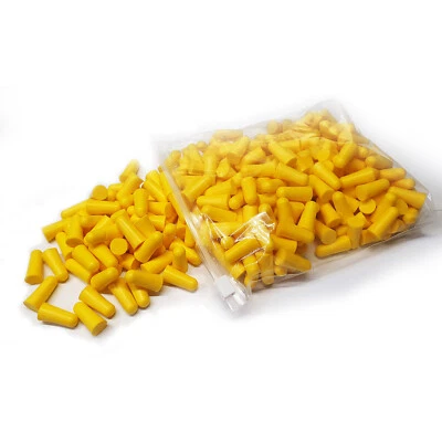 QED Soft Foam Ear Plugs Work Sleep Snoring Noise Cancelling Motorcycle SNR 39dB