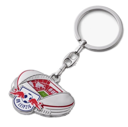 RB Leipzig Schlüsselanhänger - Stadion - Metall Anhänger Arena RBL