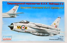 Eastern Express Supersonic Interceptor BAC Lightning F.6 1:72 Model Kit