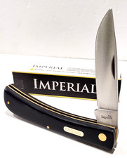 Imperial Schrade Old Timer Black Large Sod Buster Folding Pocket Knife Imp22l Jr