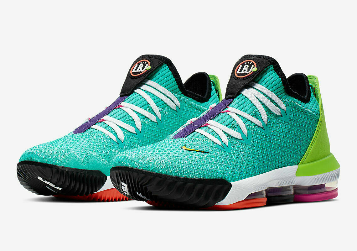 nike lebron 16 low hyper jade
