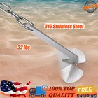 Delta Style Marine Anchor Small Yacht Boat Anchor 32lb 316 Stainless Steel