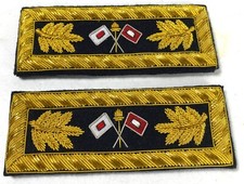 CIVIL WAR US UNION INFANTRY SIGNAL CORPS STAFF MAJOR TUNIC SHOULDER BOARDS