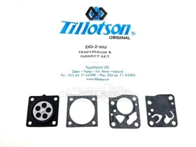 Original Tillotson HU Vergaser Membransatz DG-2HU Membran Dichtung Dichtungssatz