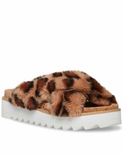 Steve by Steve Madden Womens Cado Slide Sandal 9 Leopard Multi - NIB 60