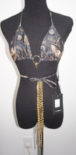 Fashion Nova $100 Bill Money Gold Chain Strin...