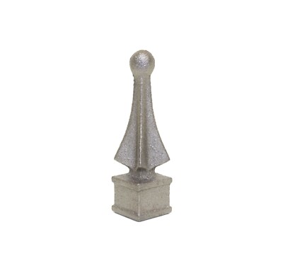 3/4'' Cast Iron Ball Point Finial Decorative Ornamental Fence Gate Topper