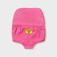 Build-A-Bear Workshop Backpack Stuffed Animal Baby Doll Carrier Pink Plush BABW