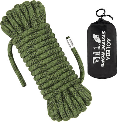 Durable 10.5mm Climbing Rope - 10M to 70M for Rock, Ice, and Rescue Use