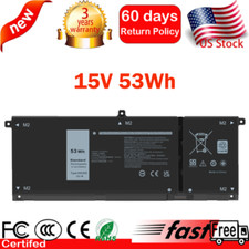 15V 53Wh H5CKD BATTERY FOR DELL Inspiron 5402 5502 7300 7306 Latitude 3410 3510