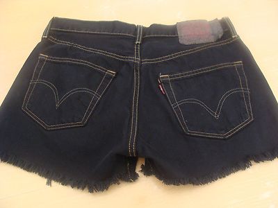 LEVIS Black Jean Shorts Size 30