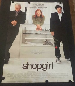 Rare Original Shopgirl Movie Poster Double Sided Steve Martin Claire Danes Ebay