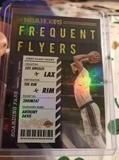 nba hoops Anthony Davis frequent flyers 2020-2021 HOLO SP INSERT Lakers