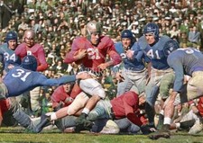 GK941 Frank Sinkwich Fireball UGA Georgia 8x10 11x14 16x20 Colorized Photo