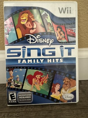 Disney Sing It: Family Hits (Nintendo Wii, 2010)