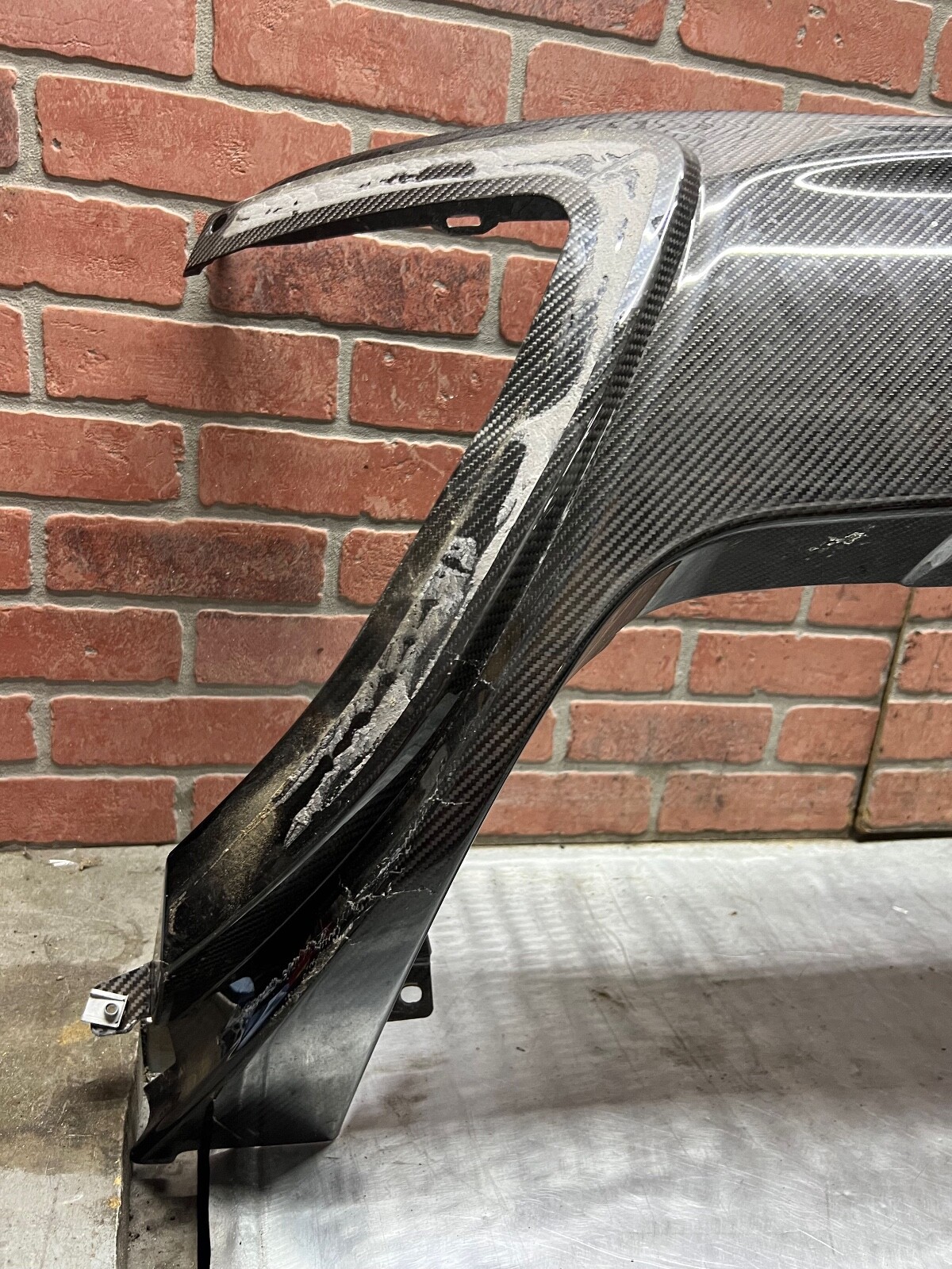 2015 16 17 McLaren 650S Spyder Carbon Fiber Rear Bumper Carbon Fiber