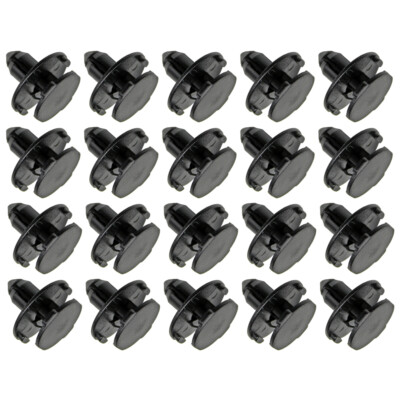 A-Premium® APRCF3838 50 Pcs 31mm Nylon Splash Shield Retainer Rivet Clip