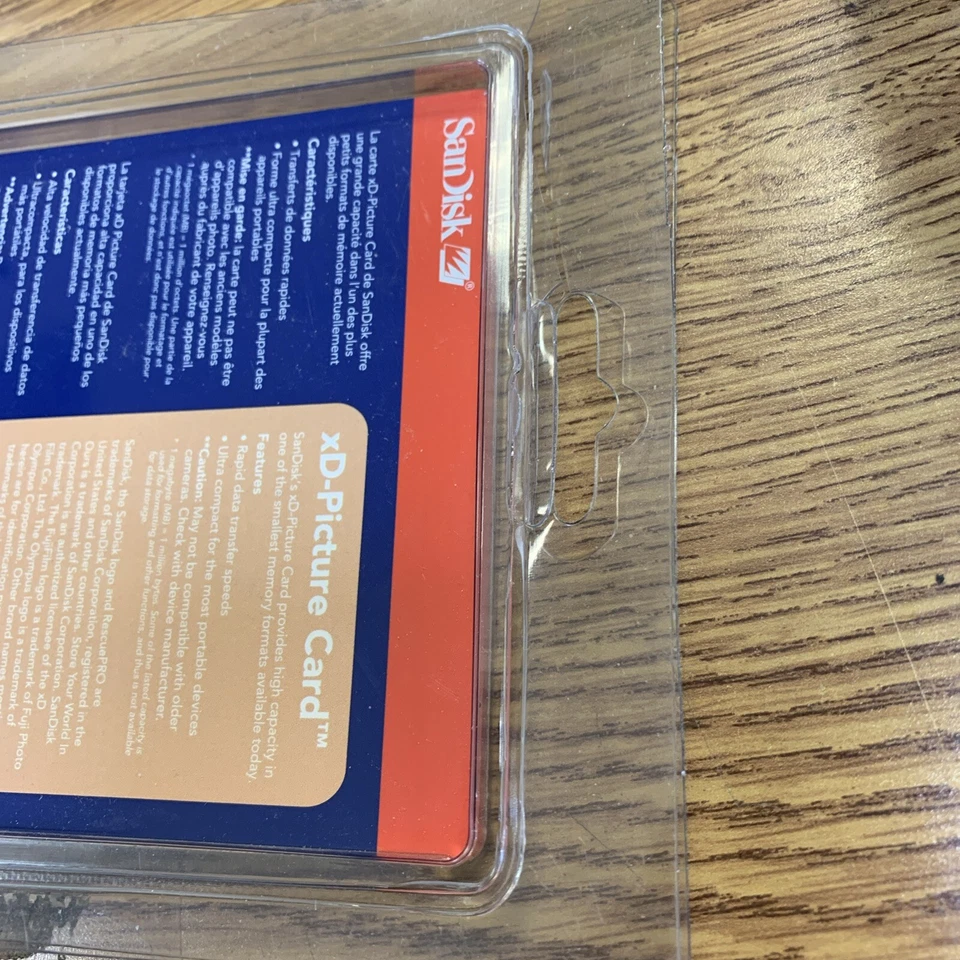 SanDisk XD Picture Card 512 MB Olympus Type M Brand New Free Shipping W13 Sealed - Image 3 of 4