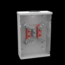 Milbank U8874RLLR 100Amp 120/240 Volt Ringed Overhead/Undergrd Reliant Energy