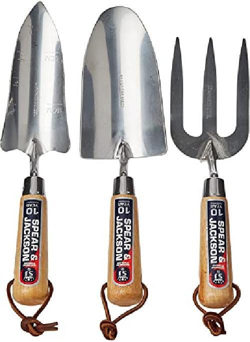 Spear & Jackson 3056GS Neverbend - Set regalo da 3 pezzi in acciaio inox