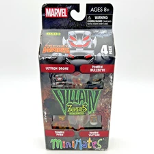 Marvel MiniMates Secret Wars VILLAIN ZOMBIES Series 3 4-Pack Box Set • NEW