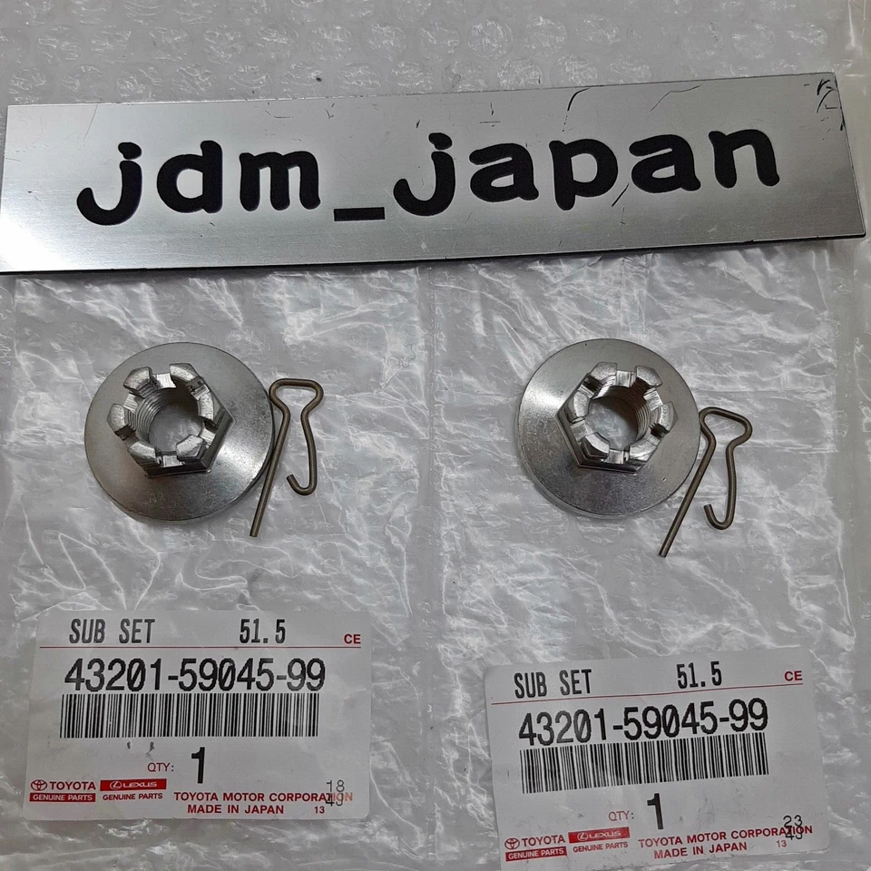 丰田雷克萨斯 LS460 LS600h 正品转向主轴关节套装 LH & 右握 原始设备制造商 — 第 4/4 张图片