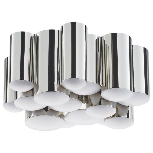 Ikea Sodersvik Led Ceiling Lamp Dimmable Chrome White