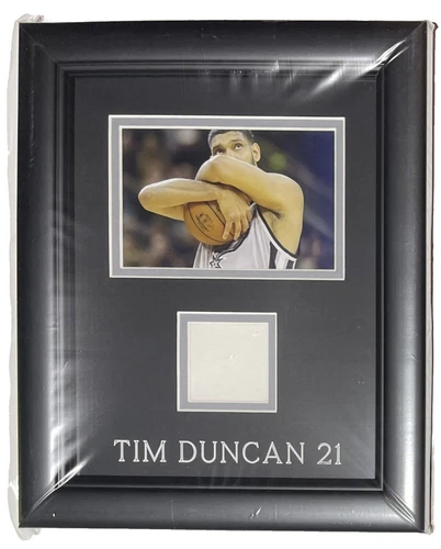 Tim Duncan Game Used NBA Memorabilia