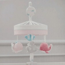 Just Born Musical Mobile Sail Into Your Dreams Sea Creatures Whales Nautical NIB