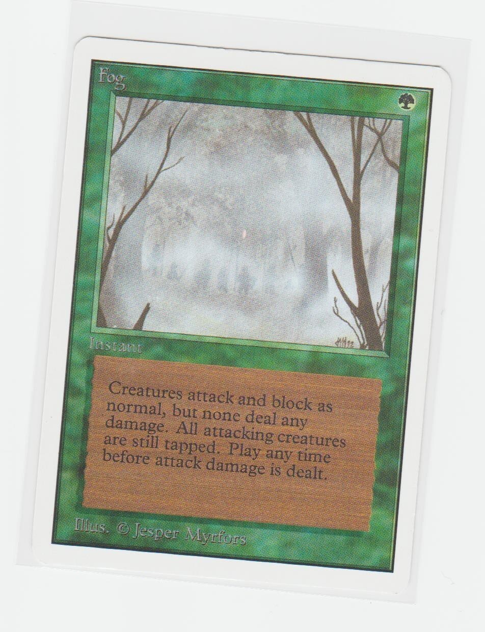 Magic the Gathering ~ MTG ~ 1x FOG ~ UNLIMITED ~ M/NM ~