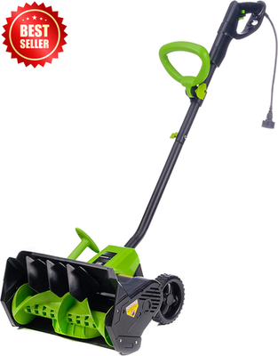 #ad Earthwise SN70016 Electric Corded 12Amp Snow Shovel 16quot; Width 430Lbs Minute $187.99