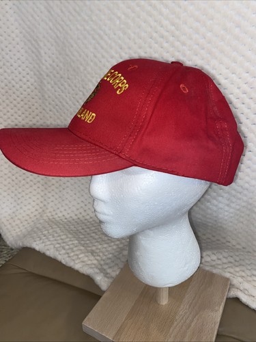 Cappello camionista snapback vintage USA MADE USMC Marine Corps Parris Island Snapback - Foto 2 di 7