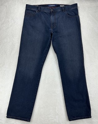 Alberto Mens Jeans T400 Stone Modern Fit Dark Wash Denim Stretch 40x34 R G2U