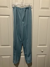 BLAIR Polyester Pull-on Pants Delphi Blue - Size 8
