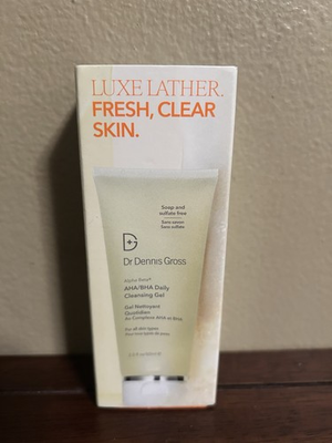 #ad Dr.Dennis Gross Alpha Beta AHA BHA Daily Cleansing Gel 60 ml $12.00