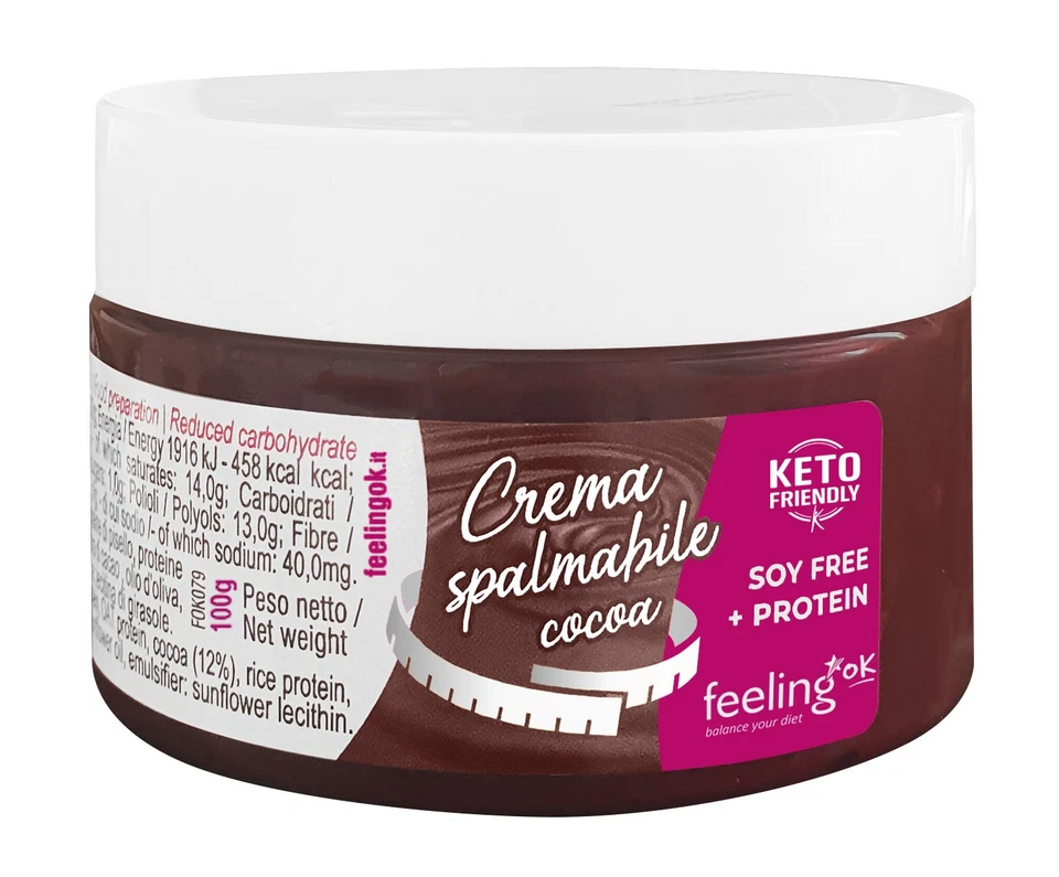FEELING OK START CREMA SPALMABILE AL CACAO 100 GR
