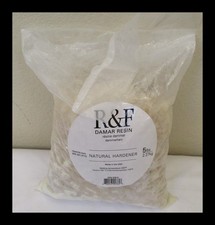R&F Damar Resin Crystals Natural Hardener for Encaustic Work  Open Bag 4lb 13 oz