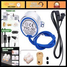 Synchronous Turntable Motor 5-6RPM 50/60Hz 4W AC100-127V for Cup Turner Rotator