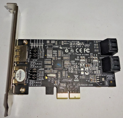 ST LABS IE-M19-B124-00-02661***PCI-e SATA CONTROLLER KARTE***#GK12249