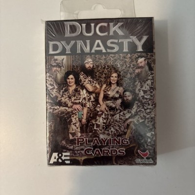 DUCK DYNASTY Playing Cards A&E TV by Cardinal 2013 Complete Sealed