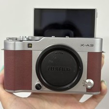 Fujifilm X-A3 Mirrorless Camera Body Brown 24.2MP Tested