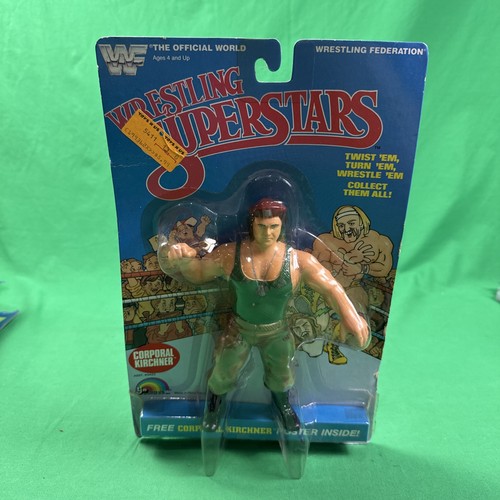 Fully Sealed LJN WWF Corporal Kirchner MOC NEW Wre...