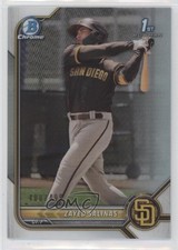 2022 Bowman Chrome Prospects Refractor 400/499 Zayed Salinas #BCP-122 09l8