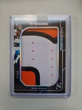 2025 Panini Silhouette Jumbo Memorabilia /25 Peyton Manning #JM-PMG