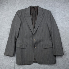 Polo University Club Blazer Mens 42R Pinstripe Vintage Old Money Ralph Lauren
