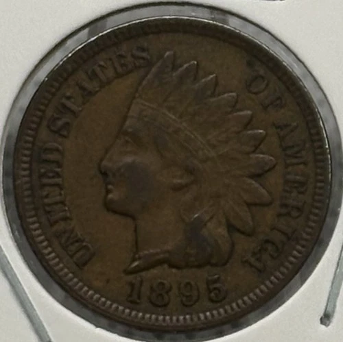 1895 Indian Head Cent, Extremely Fine, Full Liberty And Date, Beautiful! 🔥