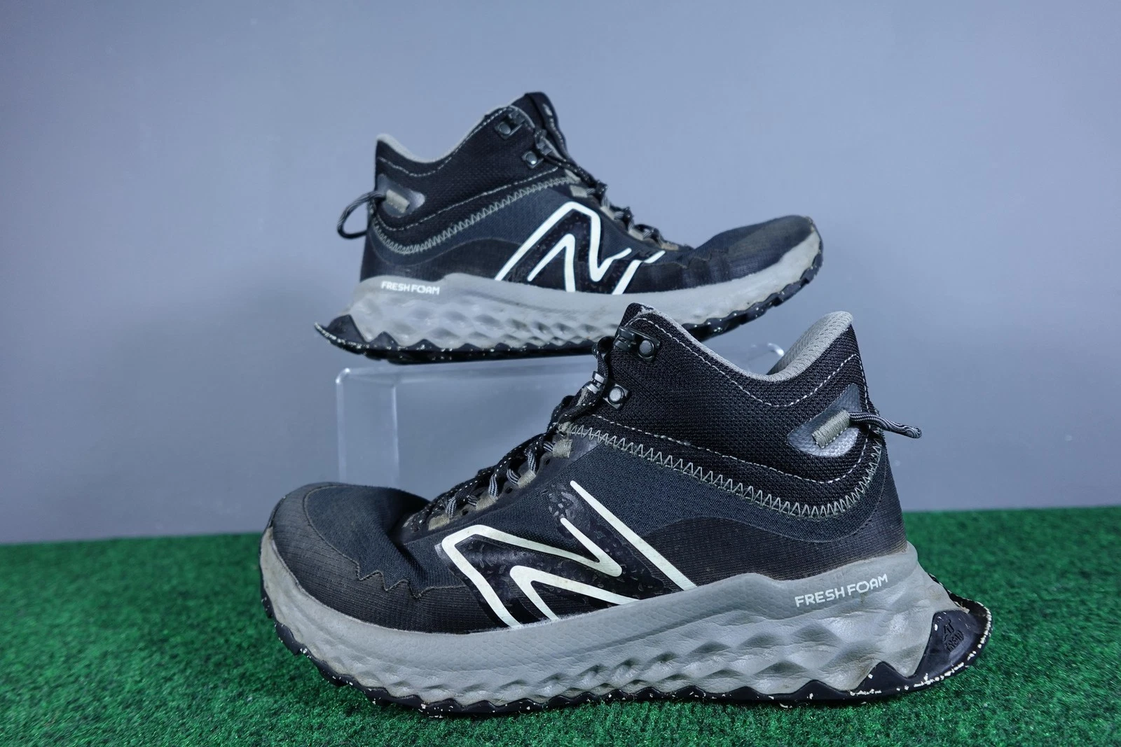 New Balance Fresh Foam Garoe Shoes Mens Size 7 Black Trail Running Hiking