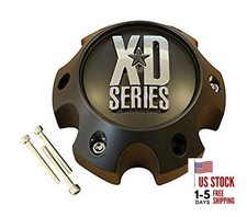 KMC 796 797 798 Matte Flat Black 6 Lug Wheel Rim Center Cap 1079L145 S708-06