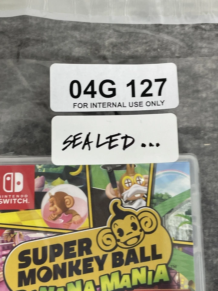 Super Monkey Ball Banana Mania Nintendo Switch Game New Sealed Made in Japan - Image 4 of 4