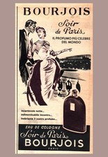 POSTER PROFUMO BOURJOIS SOIR